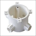 Electric Wires UPVC Pipes And Fittings Cylinder PVC Junction Box 4 Way