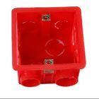 Cylinder Anti Aging PVC Junction Box 4 Way For Cable Protection