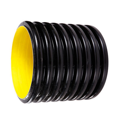 A drenagem do HDPE da água da chuva de SN8 DN300 conduz a tubulação de esgoto do HDPE de 6M Length